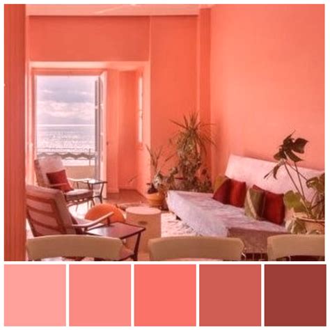 Coral Living Rooms, Interior Paint Colors For Living Room, Living Room Color, Paint Colors For ...