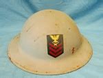 Stewarts Military Antiques - - US Pre WWII M1917 Steel Helmet, Post Era Navy Paint Finish - $50.00
