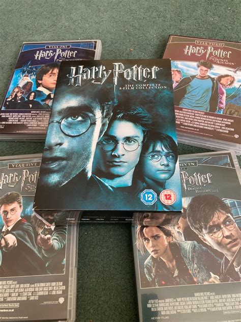 harry potter dvd box the complete 8 film collection | eBay