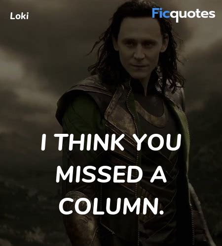 Loki Quotes - Thor: The Dark World (2013)