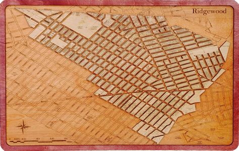 Ridgewood Wood Map — Meridian Maps