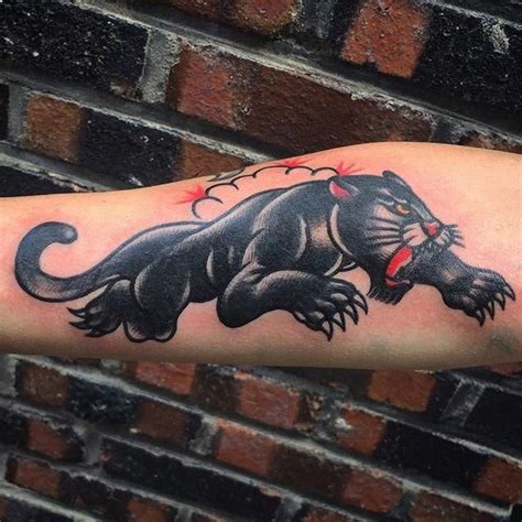 60 tatuagens de pantera para você se inspirar nessa criatura poderosa | Panther tattoo, Black ...