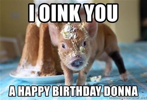 Happy birthday donna Memes