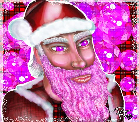 Glitter Beard Santa by rainbow333tears on Newgrounds