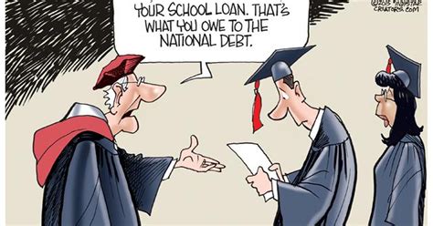 Cartoonist Gary Varvel: Student debt and national debt