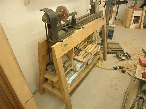 Woodworking lathe plans