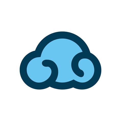 blue cartoon cloud logo design 11148265 Vector Art at Vecteezy