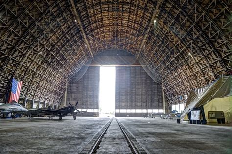 Bob Cronk Photography: Blimp Hangar - Originally built as a blimp hangar...