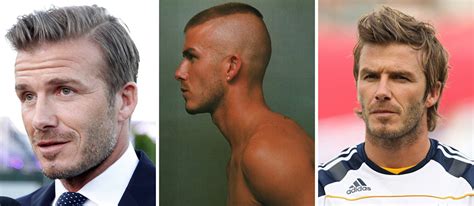 David Beckham Hairstyle Evolution Pictures | The Fashionisto