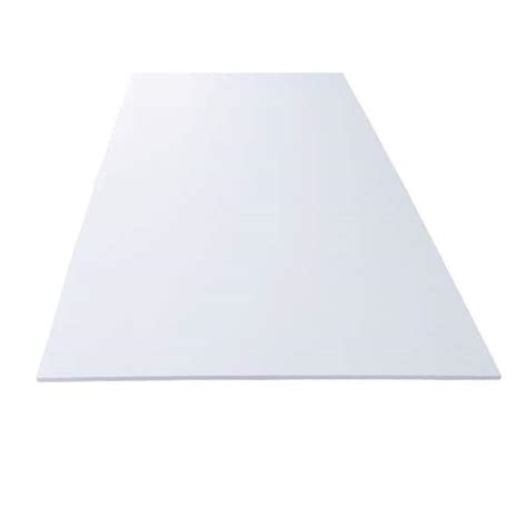 1/2 in. x 48 in. x 96 in. White PVC Sheet Panel 190360