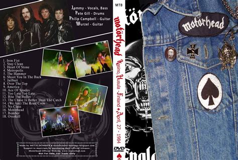 DVD Concert TH Power By Deer 5001: Motorhead - 1984-04-27 - Live In Finland