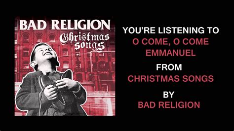 Bad Religion To Release Christmas Album, Drops First Track, 'O Come O ...