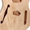 Diy electric guitar mahogany wood body telecaster thinline style body ...