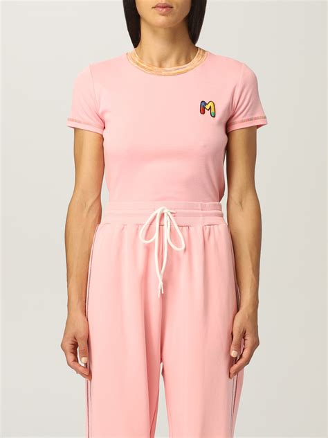 M MISSONI: T-shirt women - Pink | M MISSONI t-shirt 2DL00105 2J002U online at GIGLIO.COM