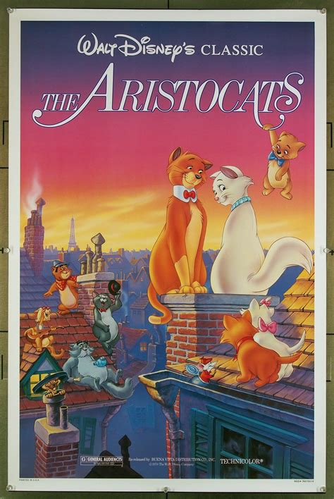 ARISTOCATS, THE (1970) 27814 | Kids movie poster, Aristocats movie, Vintage disney posters