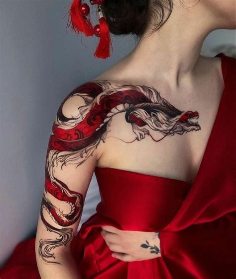 Unleash The Fire Within With These 10 Dragon Tattoo Ideas - Pictolic