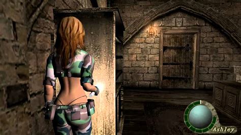 Resident Evil 4 - Mod Ashley Military girl (UPDATED 2013) - YouTube