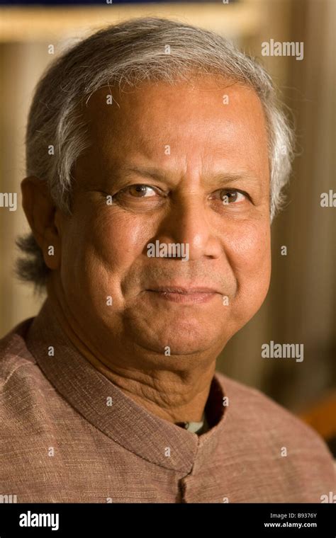 Dr Muhammad Yunus, Nobel Peace Prize laureate, and Managing Director of Grameen Bank Stock Photo ...