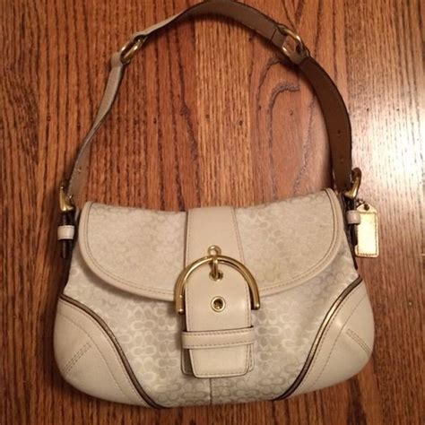 Authentic Coach white purse - limited edition | White purses, Purses ...