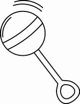 Baby Rattle coloring page  Free Printable Coloring Pages sketch template