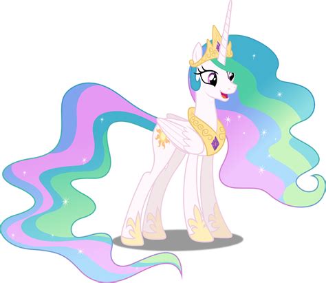 Vector #539 - Princess Celestia #4 by DashieSparkle on DeviantArt