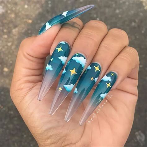 15 Diseños de uñas extra largas que hasta la mismísima Cardi B te envidiará | Manicura de uñas ...