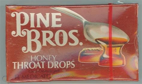 PINE BROTHERS COUGH DROPS HONEY FULL BOX VERY RARE! NR! | #24840100