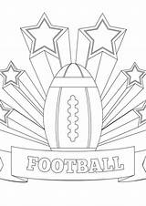 Free & Easy To Print Football Coloring Pages  Tulamama sketch template