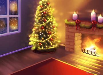 Christmas Living Room Wallpaper - The Wajas Wiki