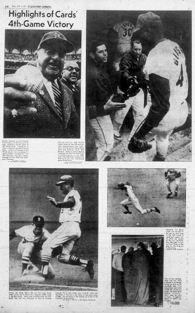 Post-Dispatch pages: 1967 World Series | 1967 world series, St louis ...