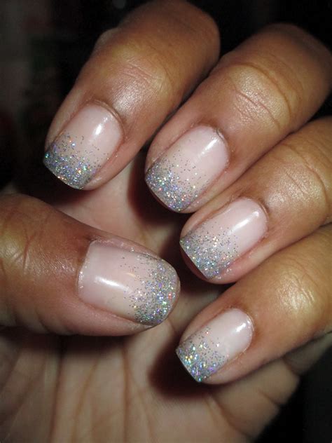 Best 25 Silver Glitter Tips Nails - Home, Family, Style and Art Ideas