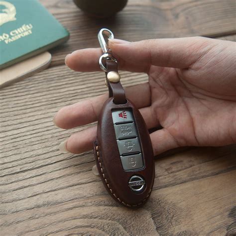 Nissan Key Fob Cover Leather Key Case For Nissan Car Key | Etsy