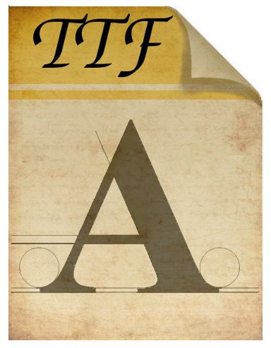 Steampunk TTF font file Icon by pendragon1966 on DeviantArt
