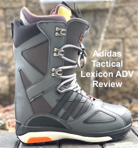 Adidas Tactical Lexicon ADV Snowboarding Boots Review - Old Guys Rip Too™