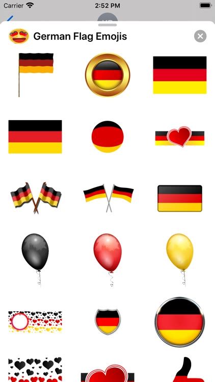 German Flag Emojis by PH TECHNOLOGY SOLUTIONS LLC