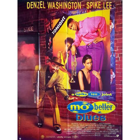 MO BETTER BLUES Movie Poster 47x63 in.