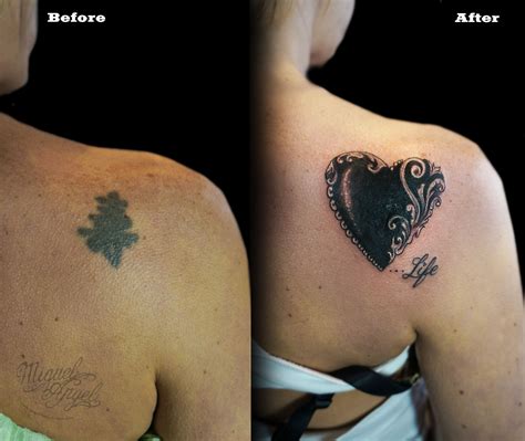 Love heart custom tattoo | Black tattoo cover up, Cover tattoo, Cover up tattoos