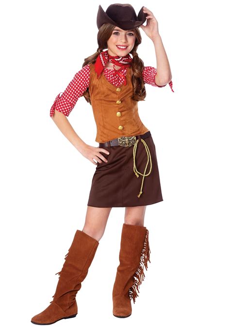 Wild West Gun Slinger Girl's Costume