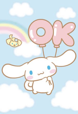 LINE Official Stickers - Cinnamoroll Moving Backgrounds Example with GIF Animation | Hello kitty ...