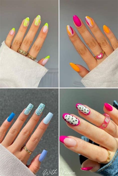 48 Hot and Trendy Summer Nail Designs to Upgrade your Nails Art For 2024 - With Houna