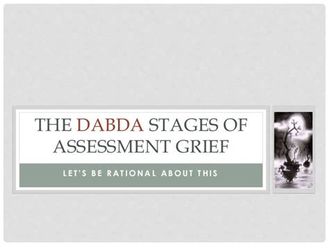 The DABDA Stages of Assessment Grief