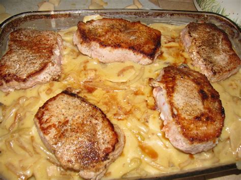 Fix it and Forget it Pork Chop Bake | Recipes, Pork recipes, Baked pork