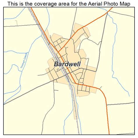 Aerial Photography Map of Bardwell, KY Kentucky