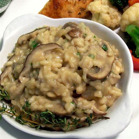 Shiitake and Baby Bella Mushroom Risotto Recipe - Allrecipes.com