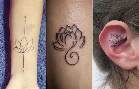 Lotus Symbol Tattoo