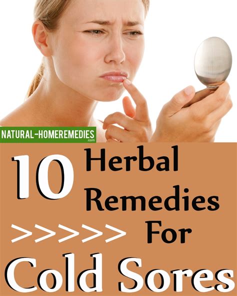 10 Herbal Remedies For Cold Sores – Natural Home Remedies & Supplements
