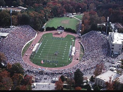 Duke Blue Devils football - Wallace Wade Stadium aerial | Football ...