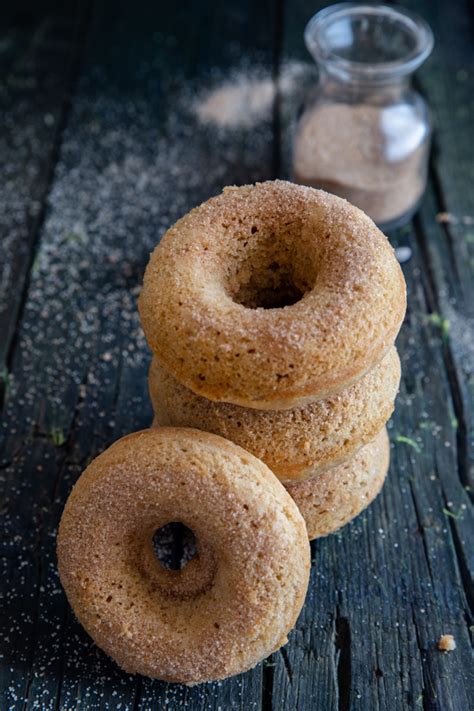 Baked Cinnamon Donuts Recipe - An Italian in my Kitchen