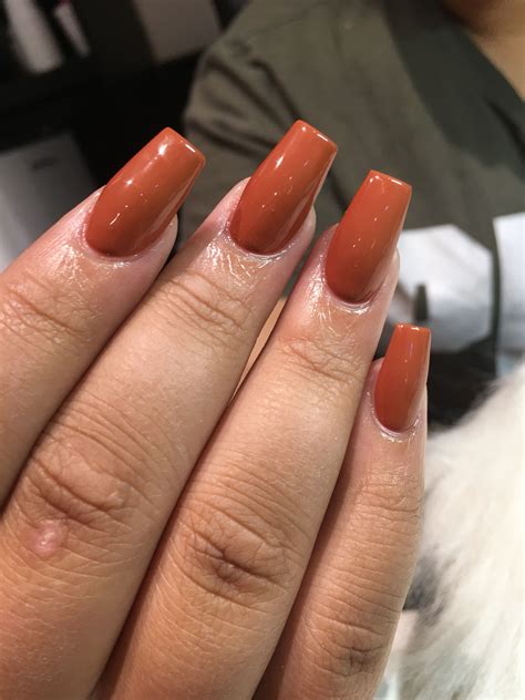 Fall Burnt Orange Nail Designs To Get You Ready For The Season – The FSHN