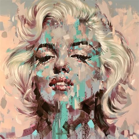 "Marilyn" 140x130cm oils on canvas. Just love painting this icon. #art #painting #portrait # ...